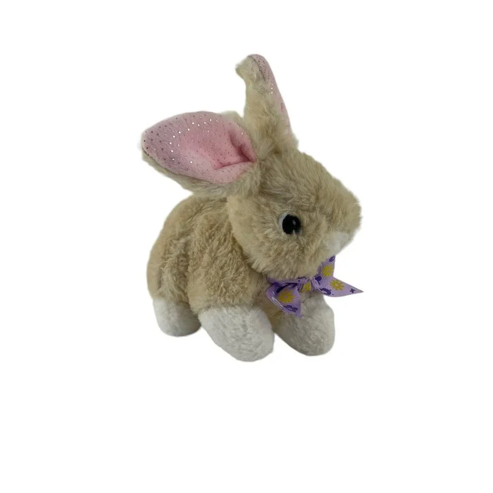 Hug Fun‎ Cream Bunny Rabbit Plush 7